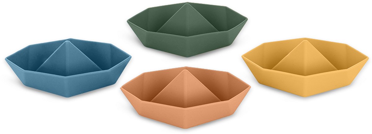 Petite&Mars | Siliconen Badspeelgoed Bootjes 6m+